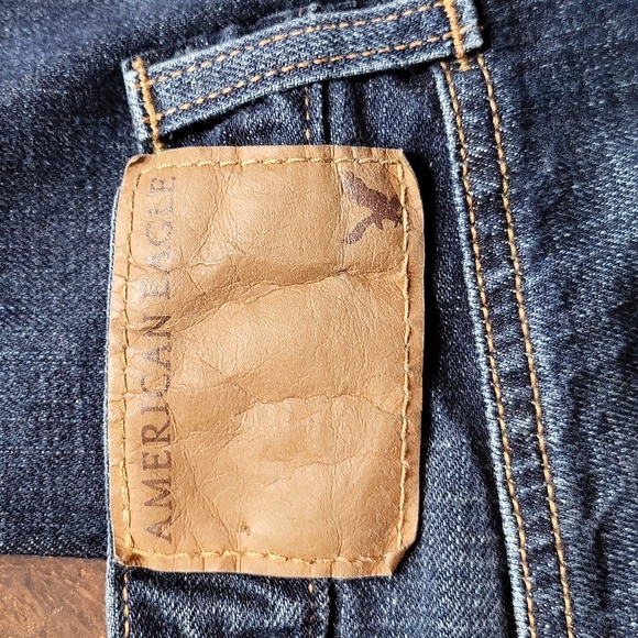 American Eagle Slim Straight Denim Jean - Picture 6 of 7
